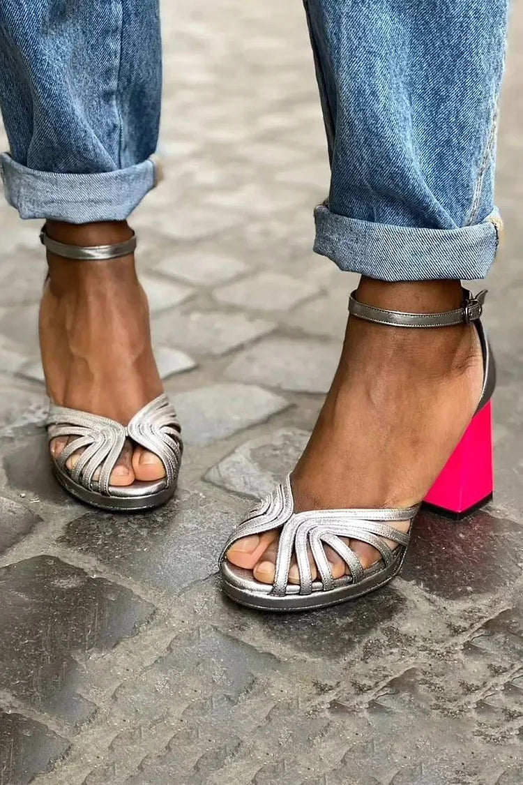 Angel | Bicolored All Day Comfort Heels