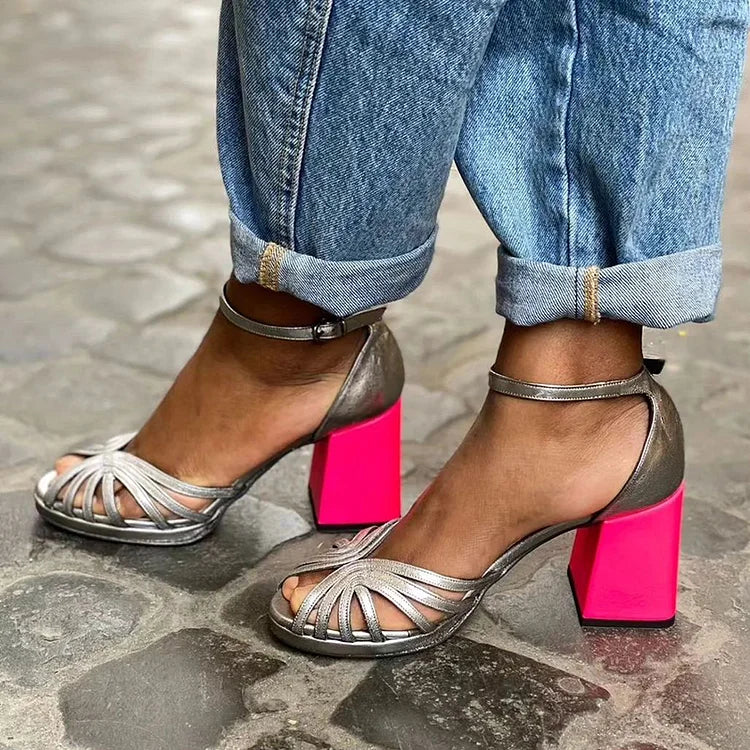 Angel | Bicolored All Day Comfort Heels