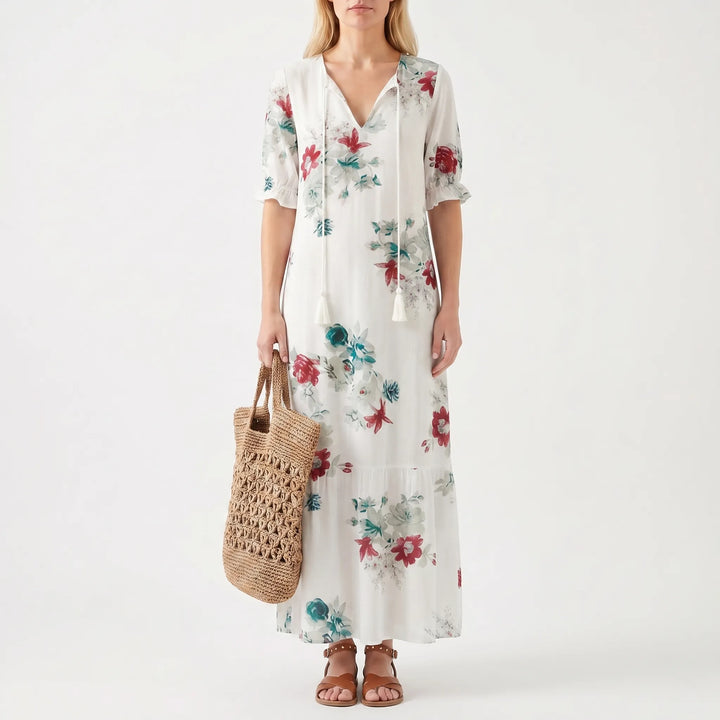 Bohaven - Relaxed Boho-Print Midi Dress