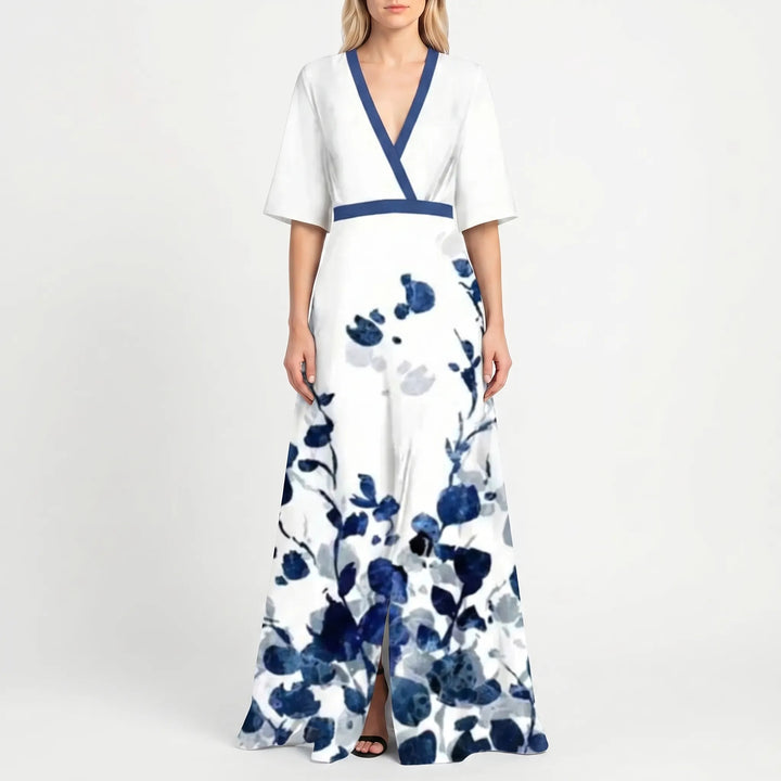 Florielle - Floral Embroidered Maxi Dress