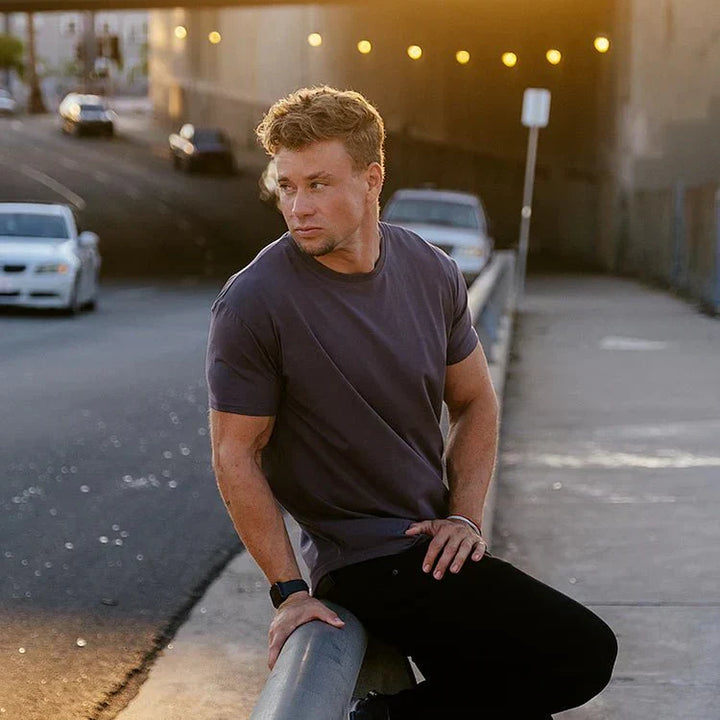 Men’s Angelo Shape T-Shirt with Slim Fit Design