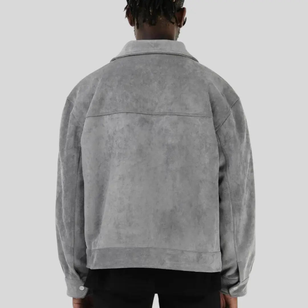 Men’s Bomber Jacket with Classic Design and Practical Pockets