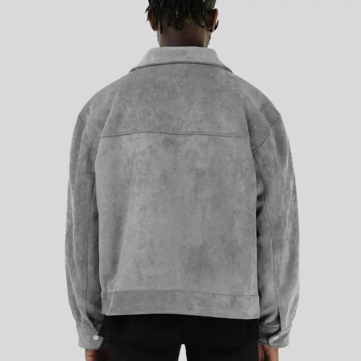 Men’s Bomber Jacket with Classic Design and Practical Pockets