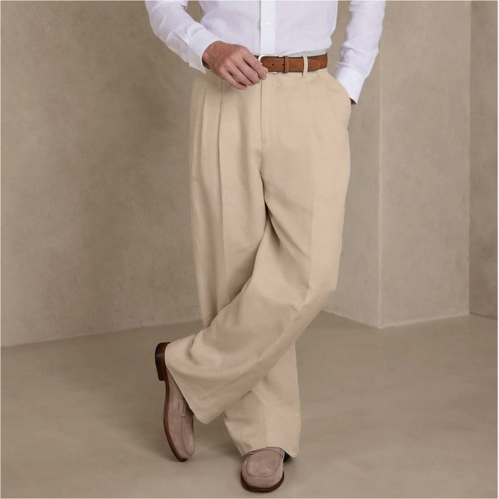 Men’s Business Trousers with Baggy Cut and Functional Pockets