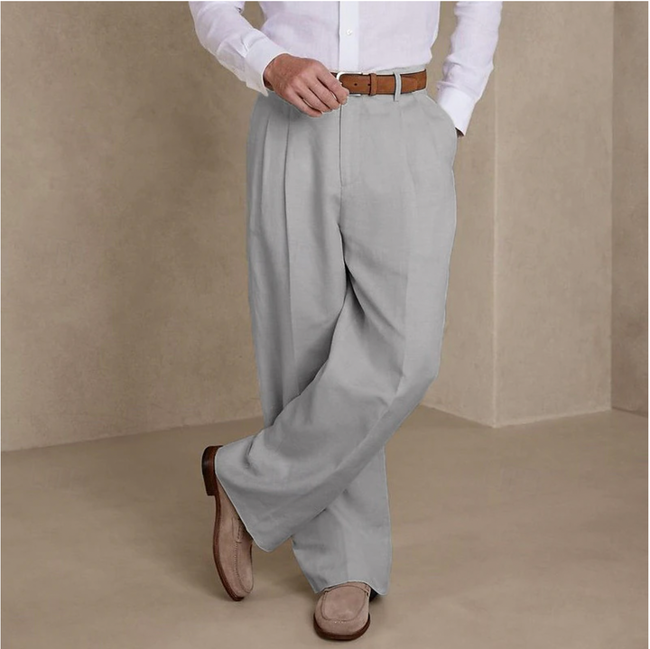 Men’s Business Trousers with Baggy Cut and Functional Pockets