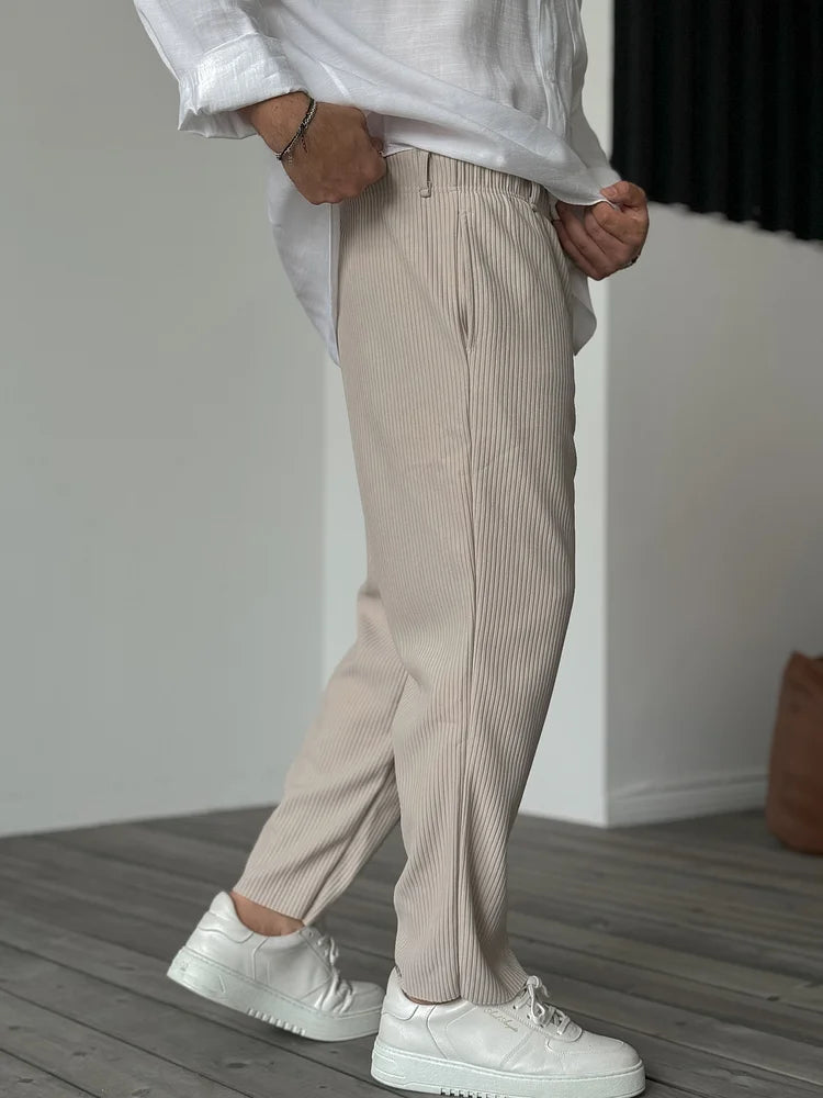 Men’s Felix Pants with Button Closure and Side Pockets