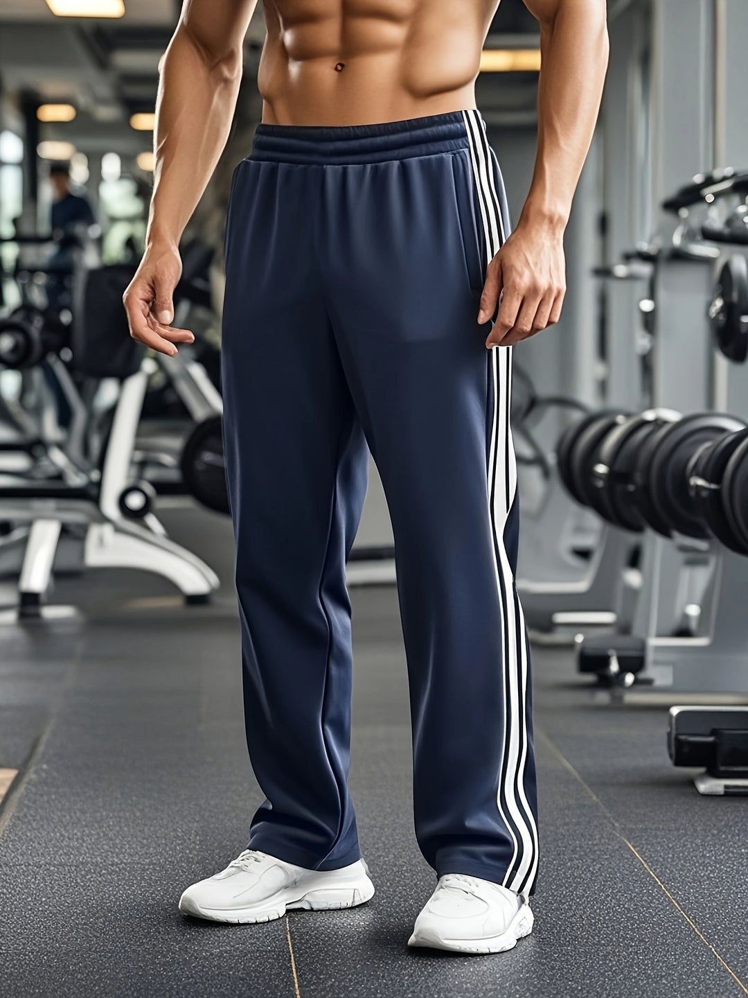 Men’s Jogging Trousers with Drawstring Waist