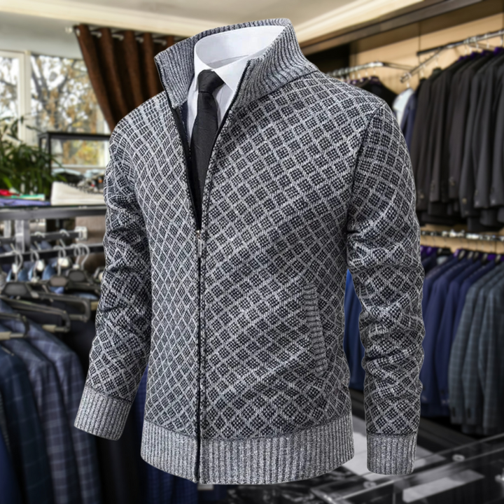 Men’s Vest with Functional Design and Stitched Finish