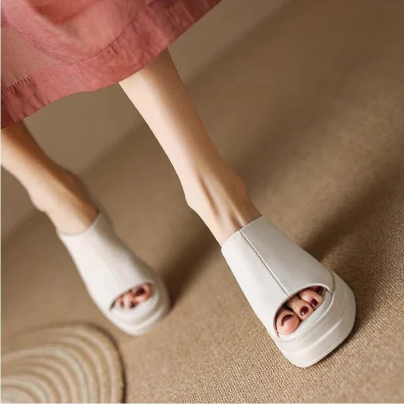 Bianca | Women's Platform Flat Sandals