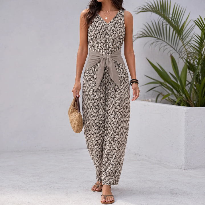 Solara - Geometric Print Dress