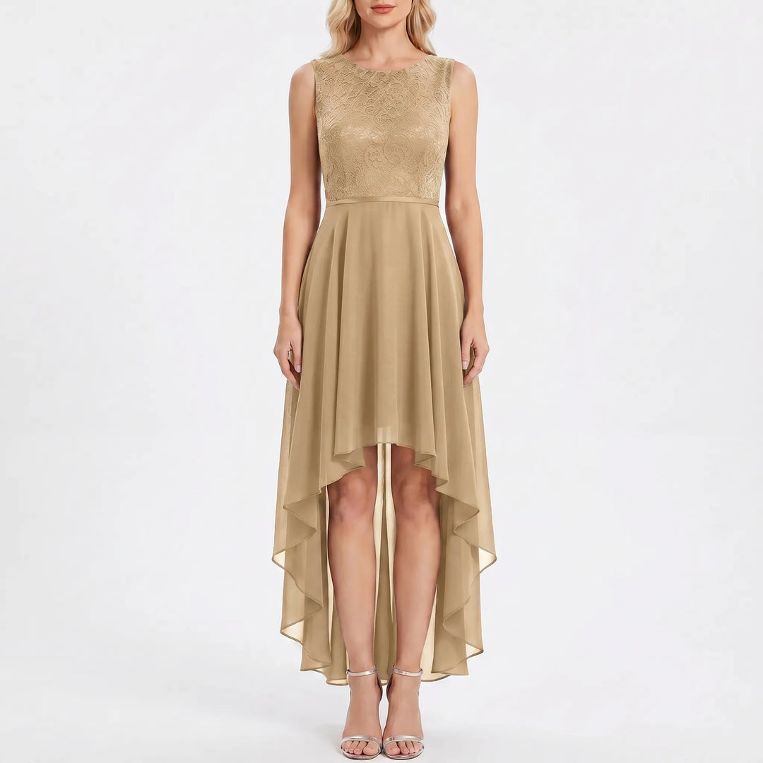 Velorie - High-Low Hem Occasion Dress