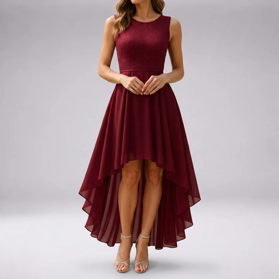 Velorie - High-Low Hem Occasion Dress