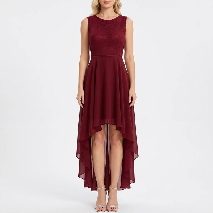 Velorie - High-Low Hem Occasion Dress
