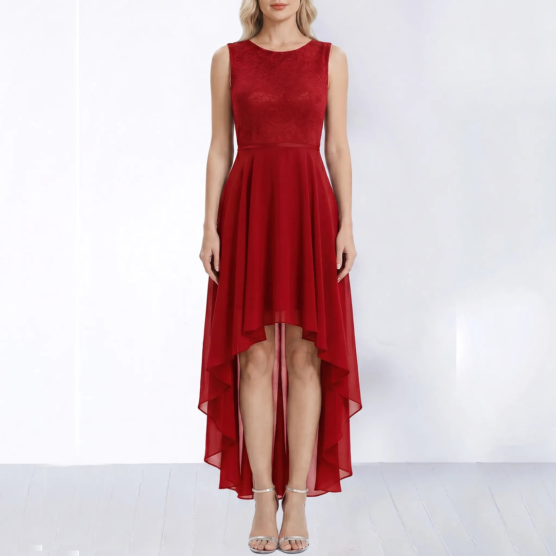 Velorie - High-Low Hem Occasion Dress