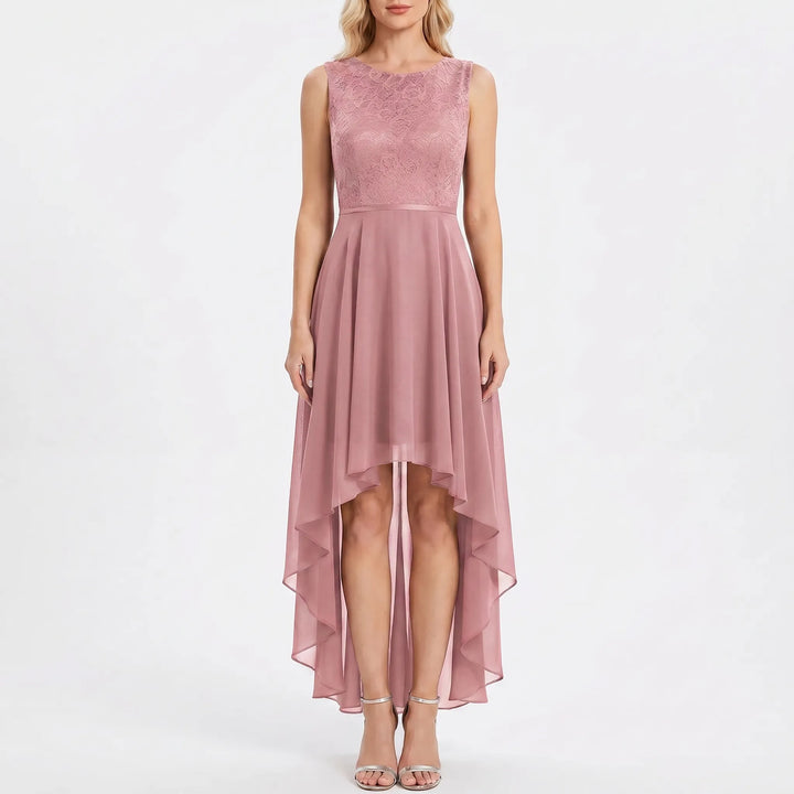 Velorie - High-Low Hem Occasion Dress