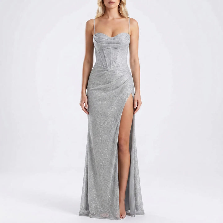 Vespira - Floor-Length Evening Gown