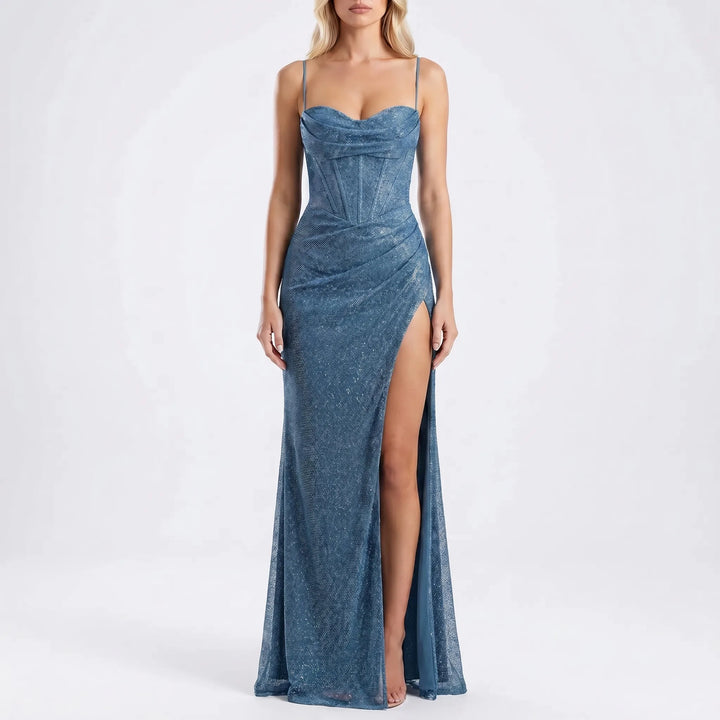 Vespira - Floor-Length Evening Gown