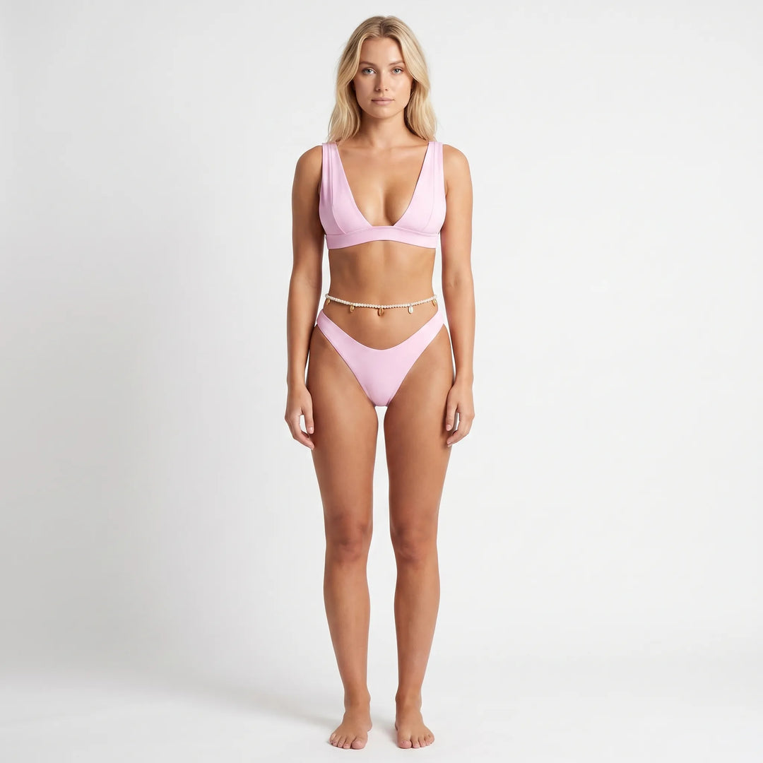 Wavella - Wrap-Style Two-Piece Bikini Set