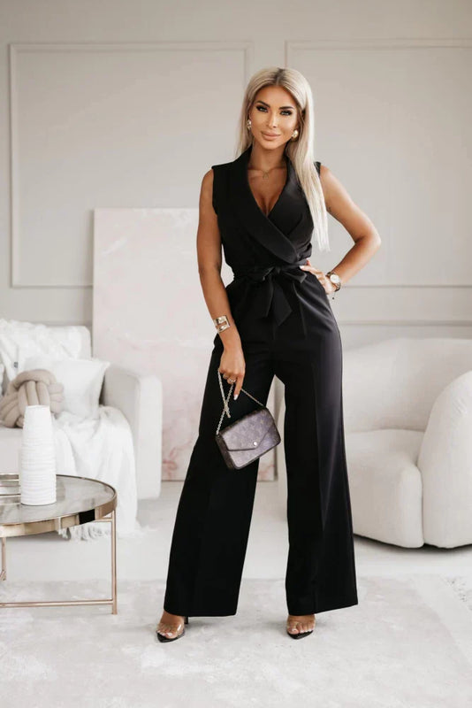 Women’s Jumpsuit with Elegant Cut and Fitted Design
