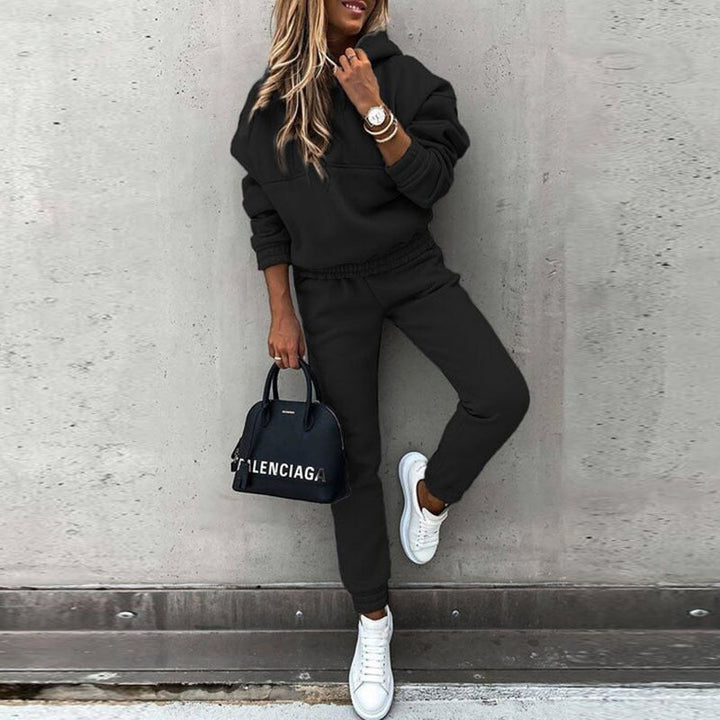 Women’s Jogging Set with Matching Top and Pants