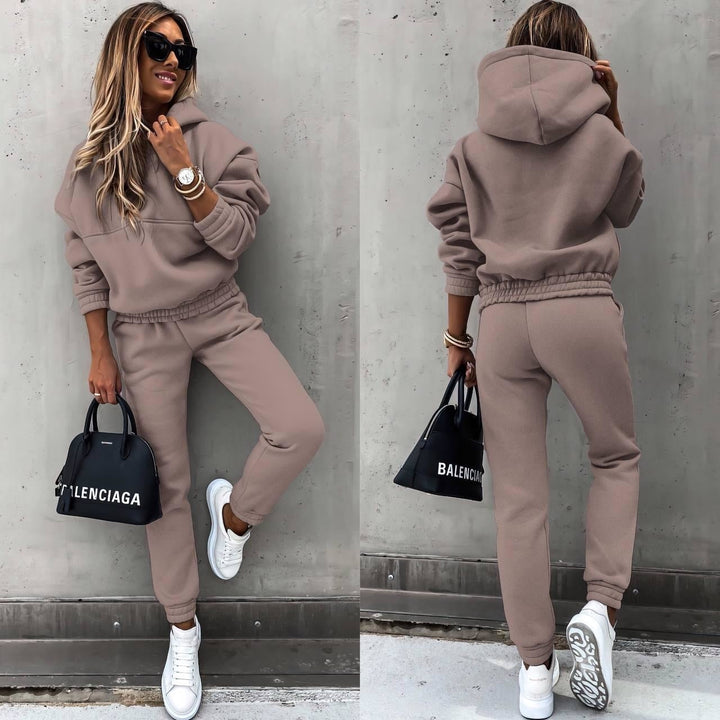 Women’s Jogging Set with Matching Top and Pants