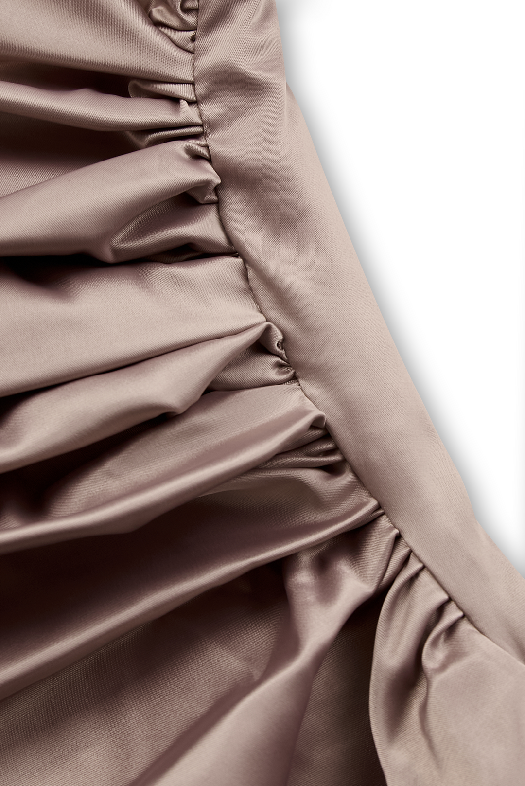 Women's Satin One-Shoulder Gown maxi Dress with Asymmetrical Design
