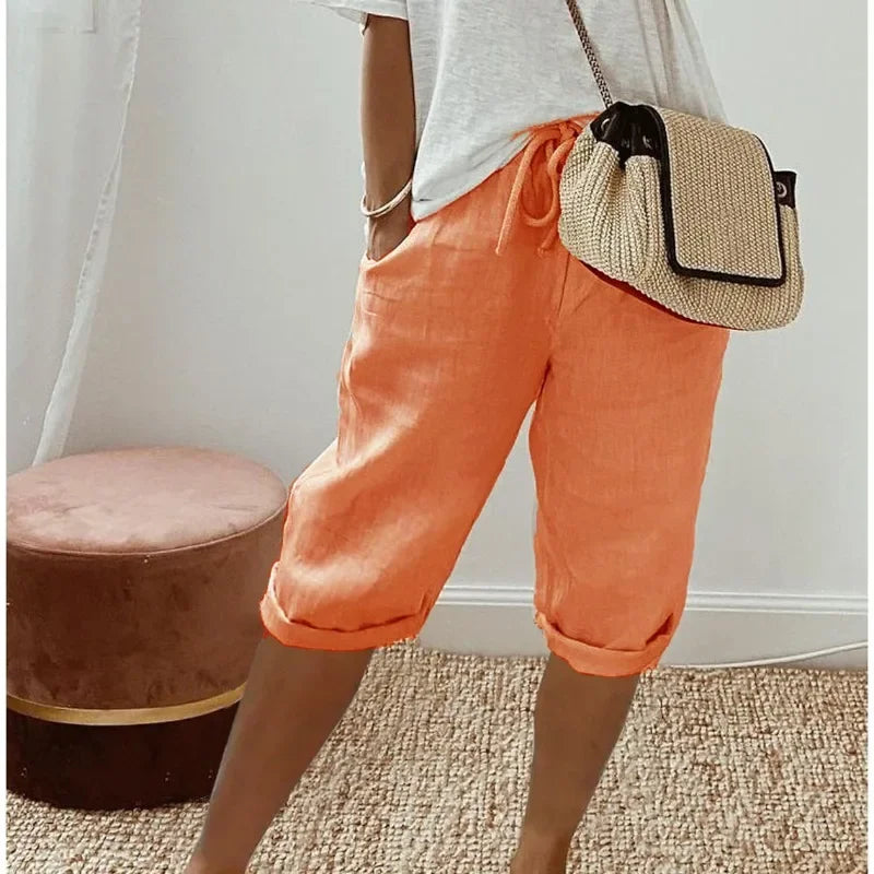 Women’s Shorts Pants with Side Pockets