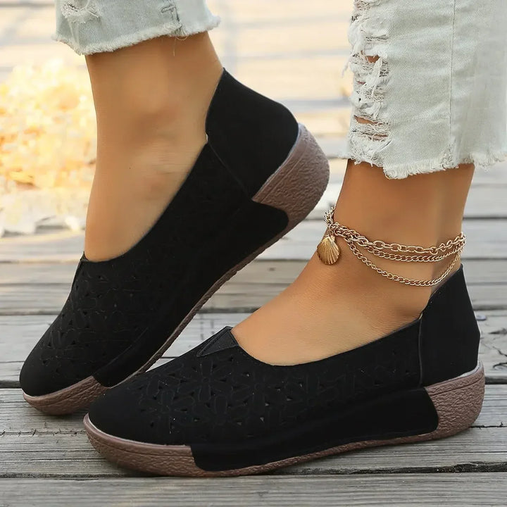 Delphine | Women's Platform Slip On Loafers