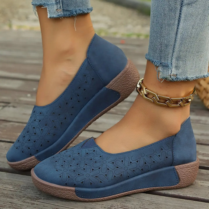 Delphine | Women's Platform Slip On Loafers