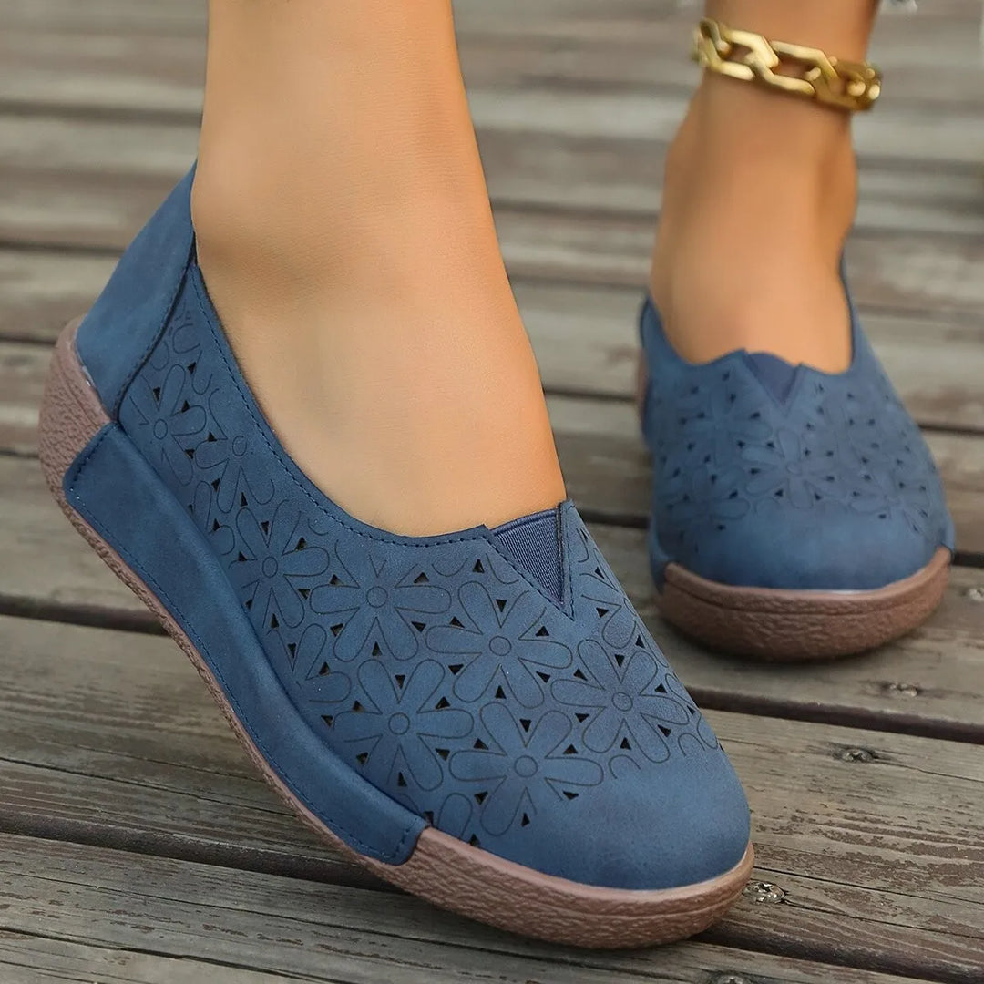 Delphine | Women's Platform Slip On Loafers