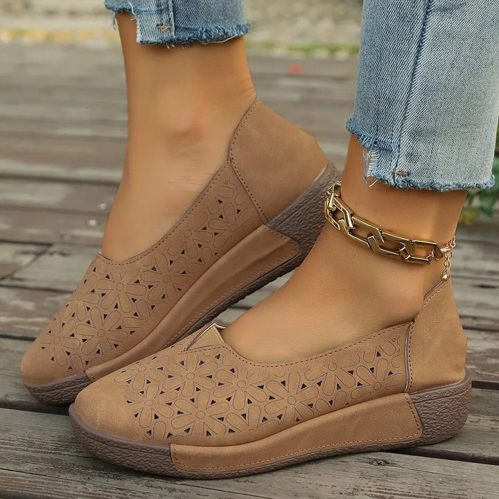 Delphine | Women's Platform Slip On Loafers