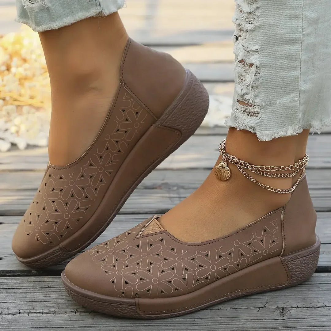 Delphine | Women's Platform Slip On Loafers